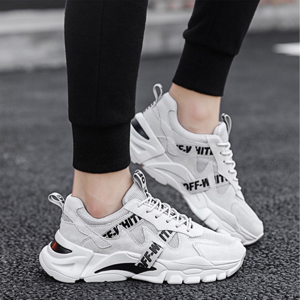 Giày Thể Thao Nam MS19 Giày Sneaker Nam Có Đế Tăng Chiều Cao Phong Cách Thời Trang Siêu Ngầu Siêu Chất ( Size 39 - 43 )