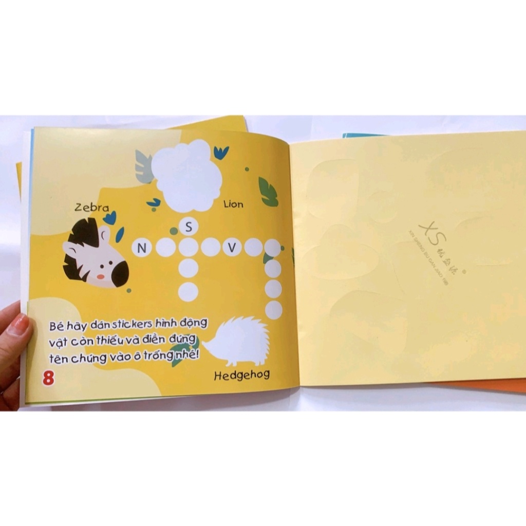 Miếng Dán Thông Minh Cho Bé - My First Sticker Book - Phát Triển Khả Năng Sáng Tạo