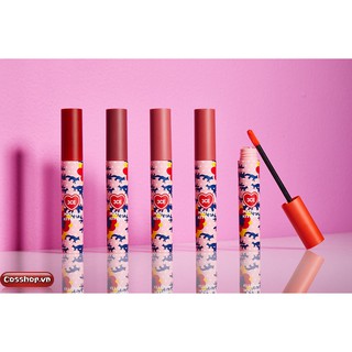 Son Kem Lì 3CE Maison Kitsune #RAMBLING ROSE [Phiên bản Giới Hạn Maison Kitsune 5 MÀU MỚI 2018]