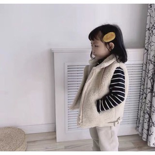 ÁO GILE LÔNG CỪU BÉ KÈM KHUY