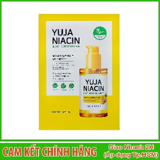 Mặt nạ dưỡng trắng sáng da some by mi yuja niacin 30 days blemish care serum mask 25g