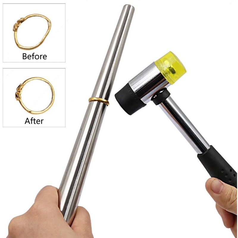 Bộ 11 Món Dụng Cụ Đo Kích Thước Nhẫn Cao Su Chuyên Dụng