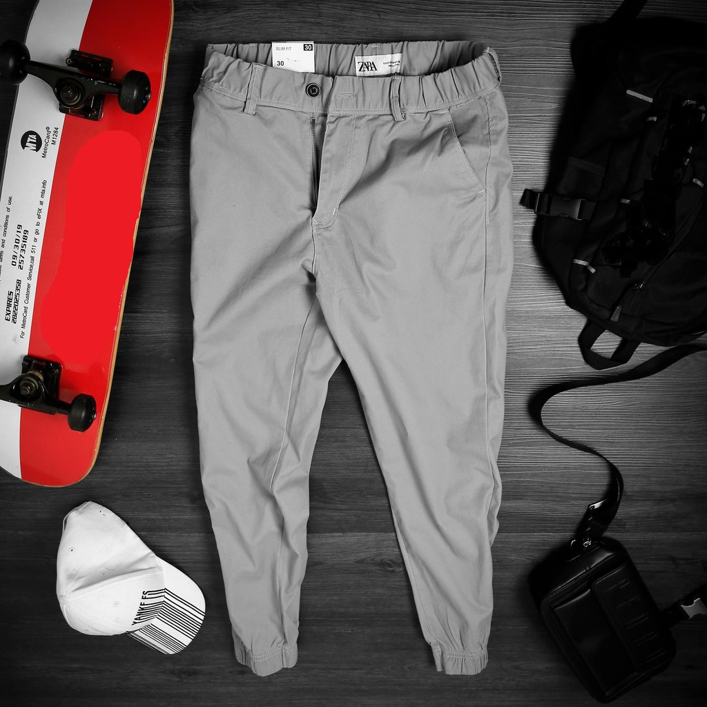 [Mã MASKFEB hoàn 15% đơn 99K tối đa 30K xu] [Mã MASKTITI hoàn 15% đơn 150K tối đa 30K xu] Quần Jogger kaki khoá kéo | BigBuy360 - bigbuy360.vn