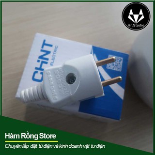 Phích cắm điện chịu siêu tải panagold 3000w màu trắng