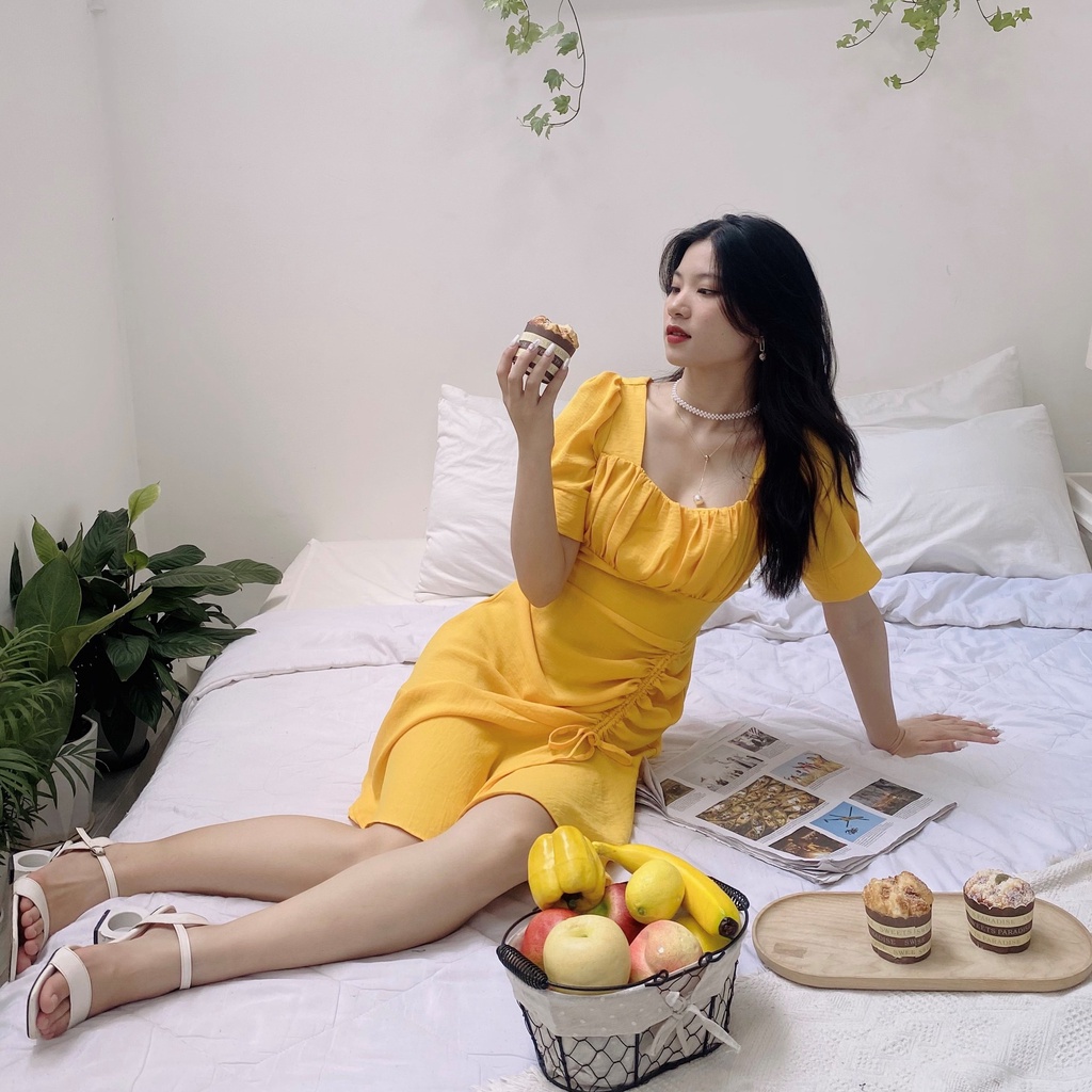Đầm nữ thời trang nữ 💖 Freeship 💖 Váy đầm nữ dự tiệc đi dao dáng ôm đuôi cá sang chảnh quyến rũ hình thật THUNVA V29