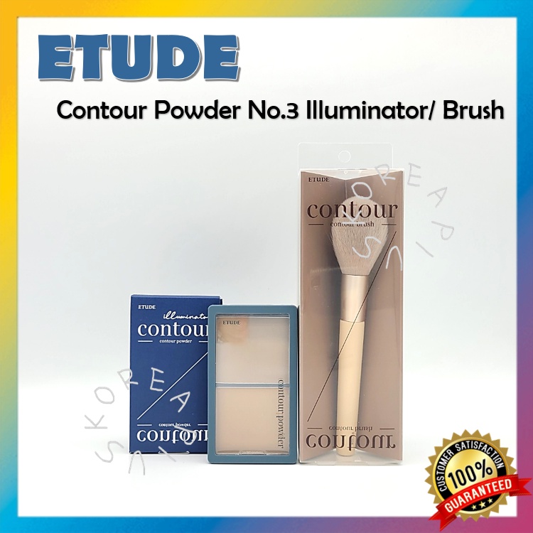Phấn Tạo Khối ETUDE 3 10g Kèm Cọ Trang Điểm Tiện Dụng