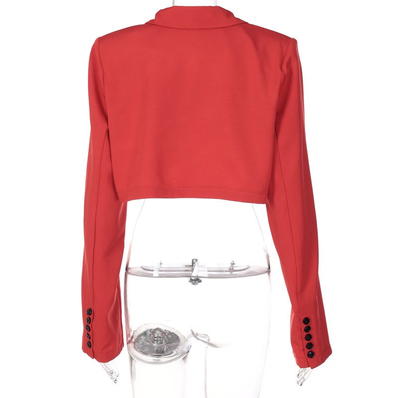 Áo khoác tay dài phối nút thiết kế hợp thời trang cho phái nữ