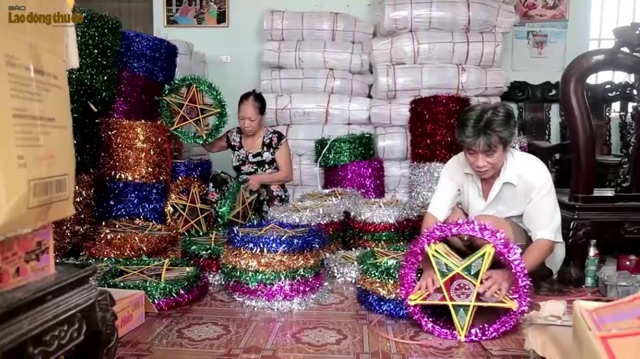 Combo sỉ 50 đèn ông sao 25cm vui tết trung thu truyền thống