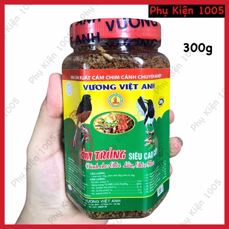 Cám Chim Choè Lửa, Choè Than Vương Việt Anh Hủ 300g