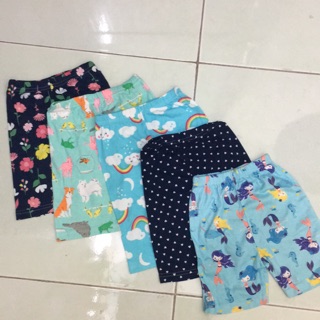 Thanh lý quần đùi cho bé gái size 5 các màu sẵn như ảnh