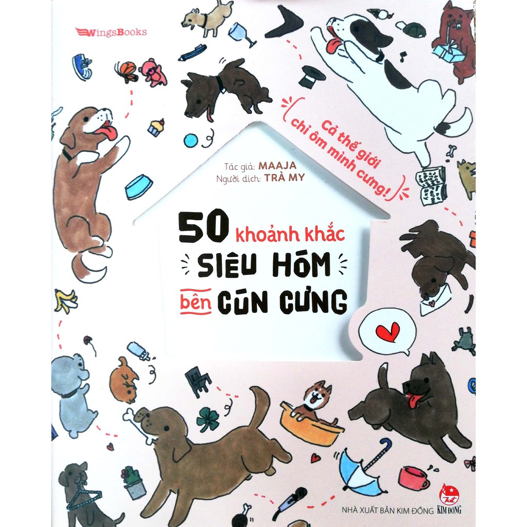 Sách - 50 khoảnh khắc siêu hóm hỉnh bên cún cưng