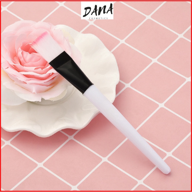 Cọ đắp mặt nạ đầu mềm mại tay cầm màu trắng tiện dụng DANA