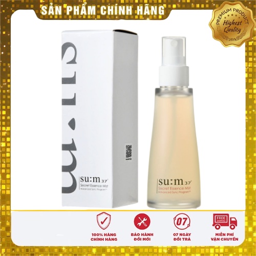 Xịt Khoáng Nước Thần Su:m37 Secret Essence Mist 60ml