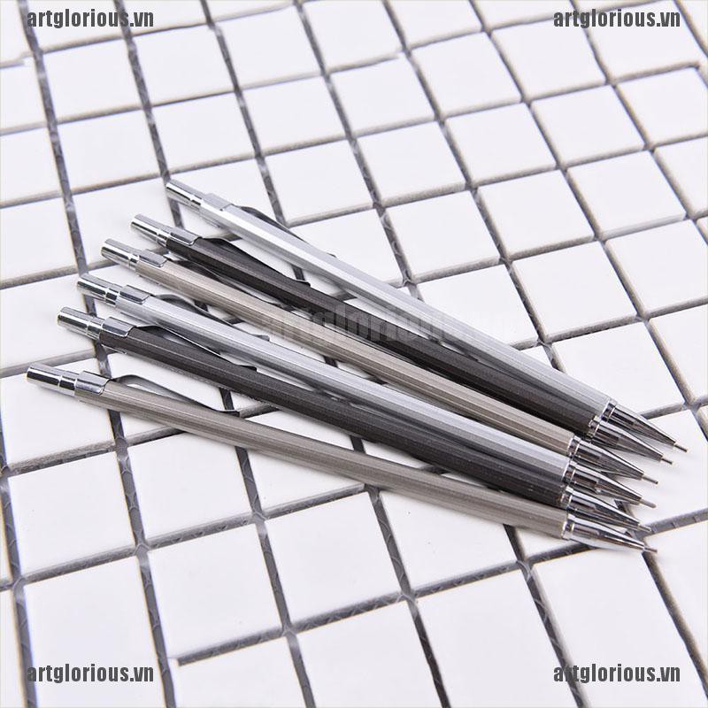 Bút Chì Bấm Tự Động 0.5 / 0.7mm Bằng Kim Loại
