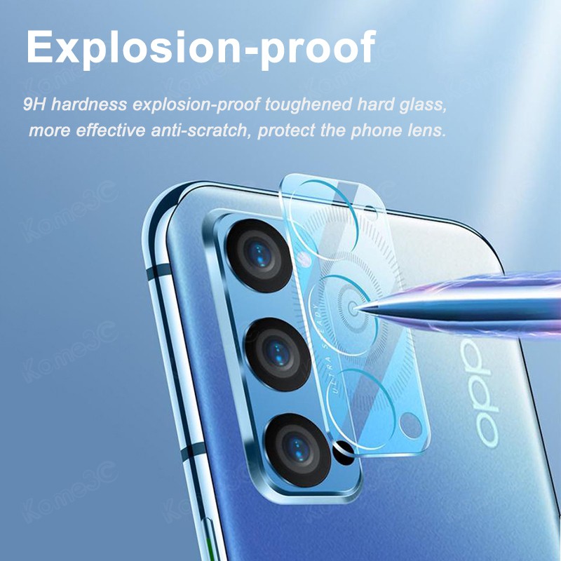 Kính cường lực bảo vệ camera cho Oppo Reno 4 5 6 6Z Pro Reno6Z Reno6 4g 5g