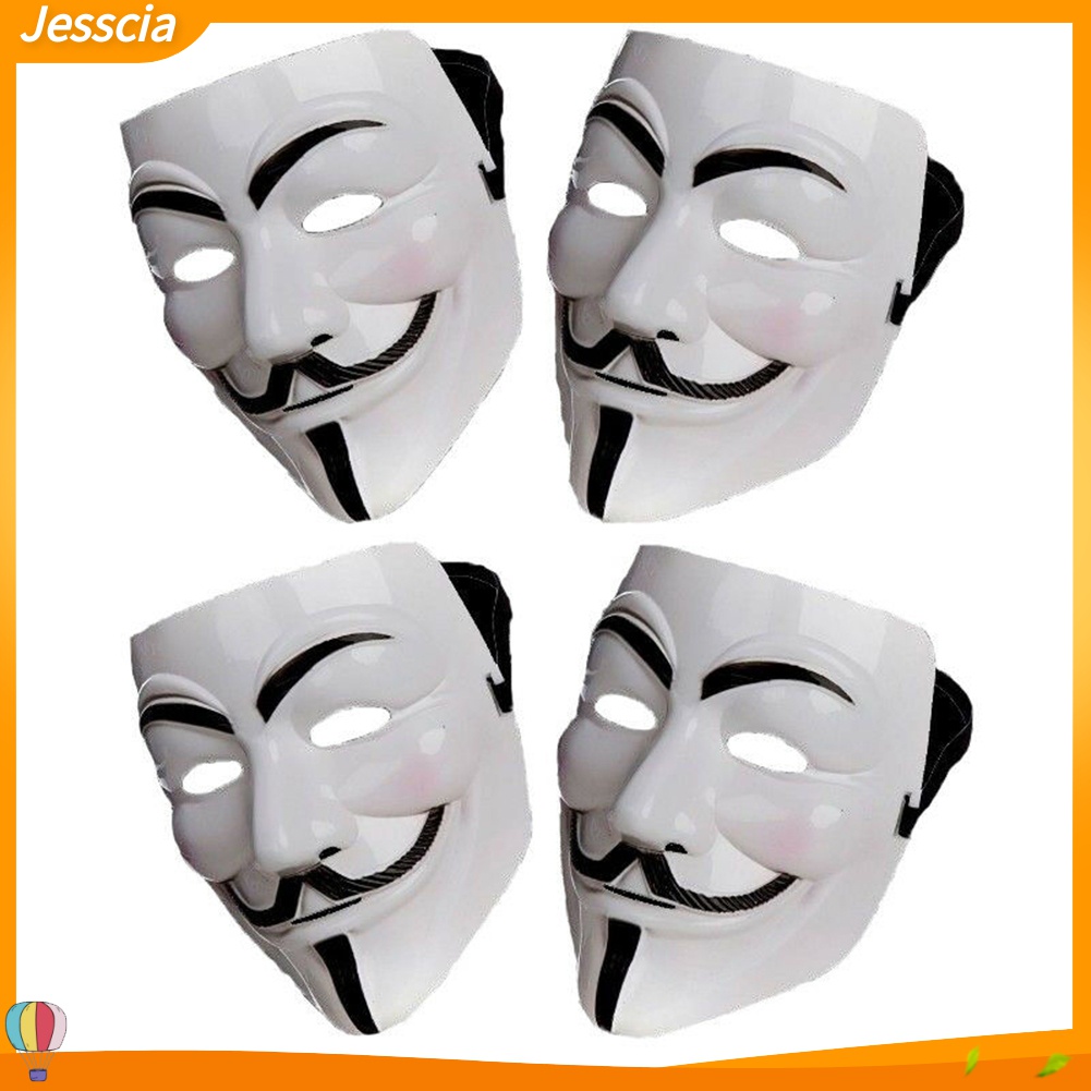Jessica| Mặt Nạ Hóa Trang Anonymous Hacker V for Vendetta Master