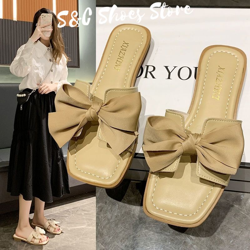 Dép Sandal Nữ Đế Thấp Thoải Mái Cỡ 35-42 Thời Trang Hàn Quốc Chất Lượng Cao