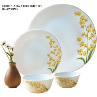 Bộ 6 chén cơm thủy tinh Diva Ivory Y.G (La Opala)