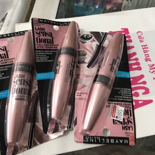 Mascara Dài Và Dày Mi Maybelline Lash Sensation Mascara - Đen (10ml) hàng xách tay mỹ