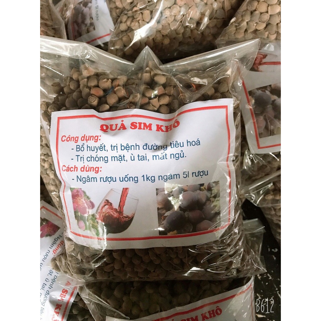 1kg Quả sim khô Tây Bắc loại 1 chữa đường ruột cực tốt