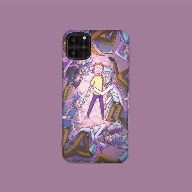 Ốp Điện Thoại Bằng Silicon Mềm Hình Rick Và Morty Cho Iphone 11 Pro Max Xs 7 Plus 8 Xr 6 | BigBuy360 - bigbuy360.vn