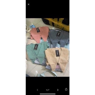 set vest cổ sen kèm ảnh thật
