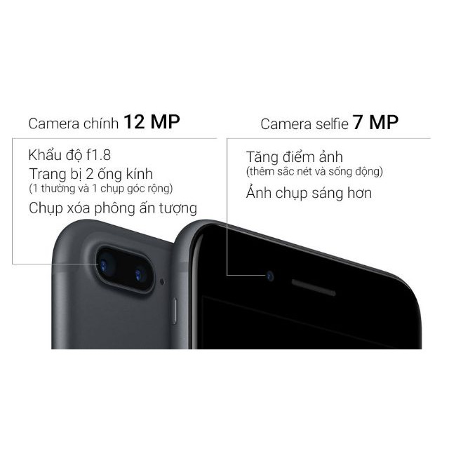 Điện thoại iPhone 7 plus cũ xịn 99% - máy quốc tế ( FEESHIP 150K )