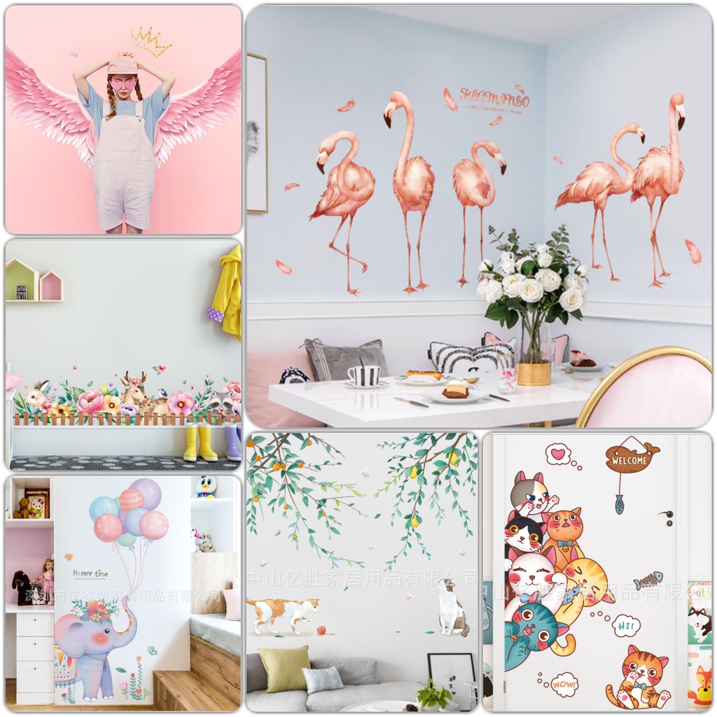 (NHIỀU MẪU, GIÁY DÀY) decal dán tường, TRANH DÁN TƯỜNG trang trí phòng bếp, phòng khách, decor tủ lạnh, tủ đồ