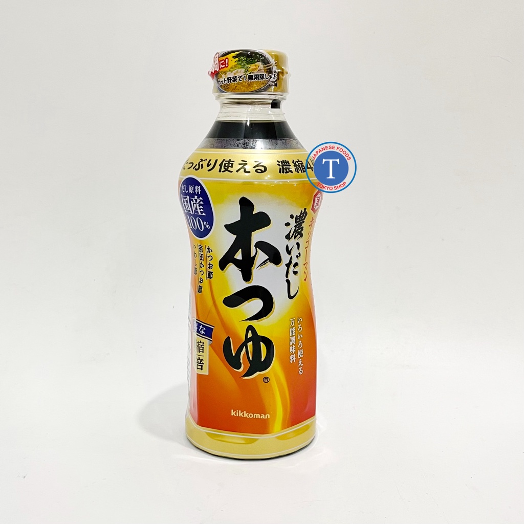 Nước Tương cốt - Kikkoman Hon Tsuyu 500ml (Chai)