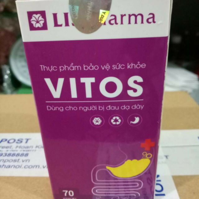 Dạ Dày Vitos ❤️[ CHÍNH HÃNG ] ❤️ sử dụng cho các trường hợp viêm loét dạ dày hành tá tràng