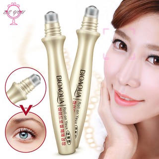 [Hàng mới về] Tinh chất dưỡng da mắt đầu bi lăn mát xa loại bỏ quầng thâm và bọng mắt hiệu quả