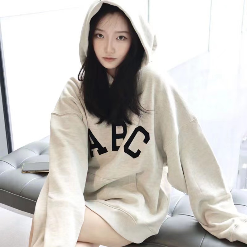 Áo Sweater Mỏng Có Mũ Trùm Kiểu Hàn Quốc Thời Trang Mùa Thu 2022 Cho Nữ