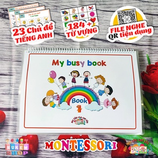 Học Liệu Giúp Bé Học Tiếng Anh Dễ Dàng "My Busy Bo-ok"