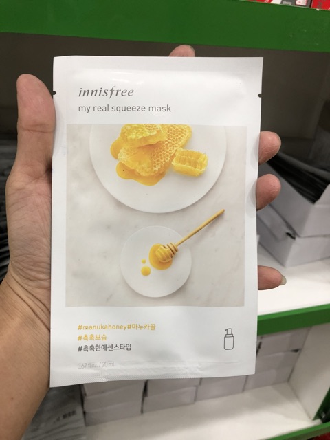 Mặt nạ giấy Innisfree Mật Ong