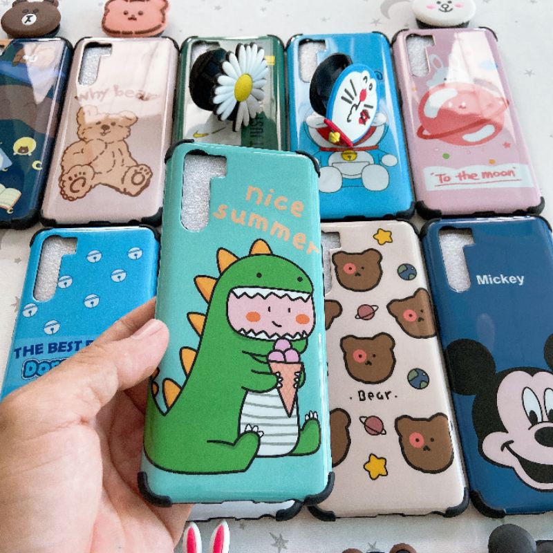 Ốp idm Hàn Quốc kèm pop Oppo A91/Reno 3/Reno 4/Reno 2F