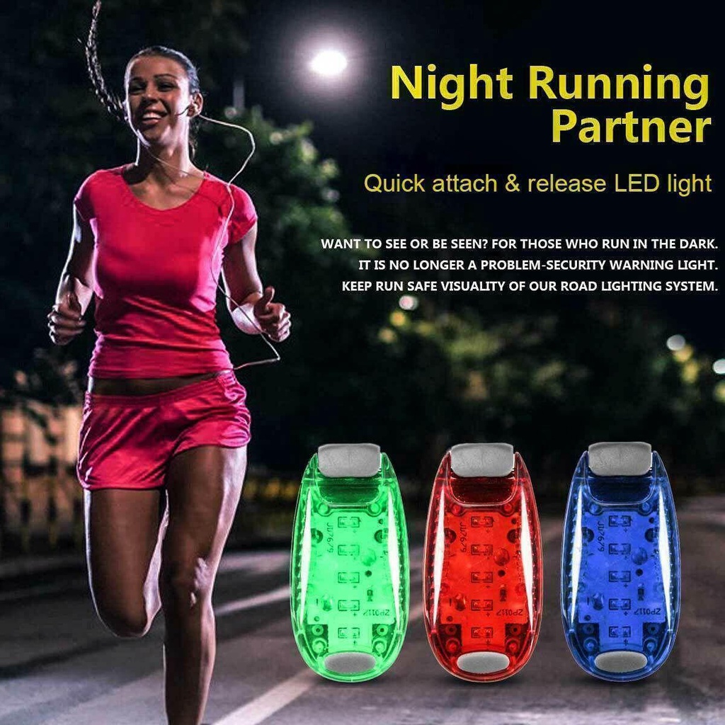 Đèn Led Cảnh Báo Gắn Đuôi Xe Đạp 5 Bóng Dành Cho Cún Cưng