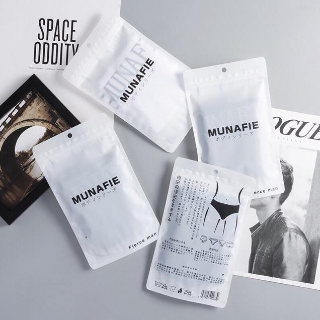 Quần Lót Nam Boxer Munafie Dệt Kim Co Giãn 4 Chiều + Túi Zip Sang Trọng