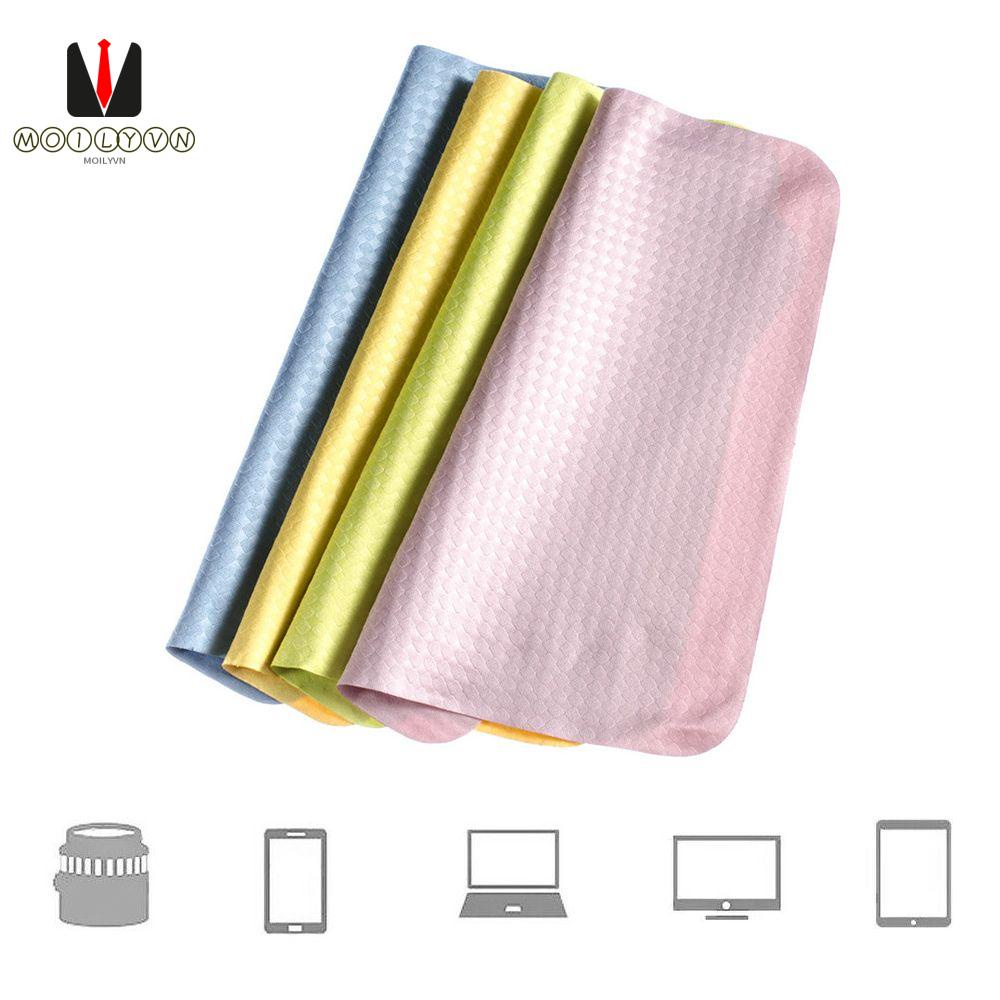 Khăn vải lau tròng mắt kính / màn hình điện thoại iphone máy tính bảng ipad màu ngẫu nhiên