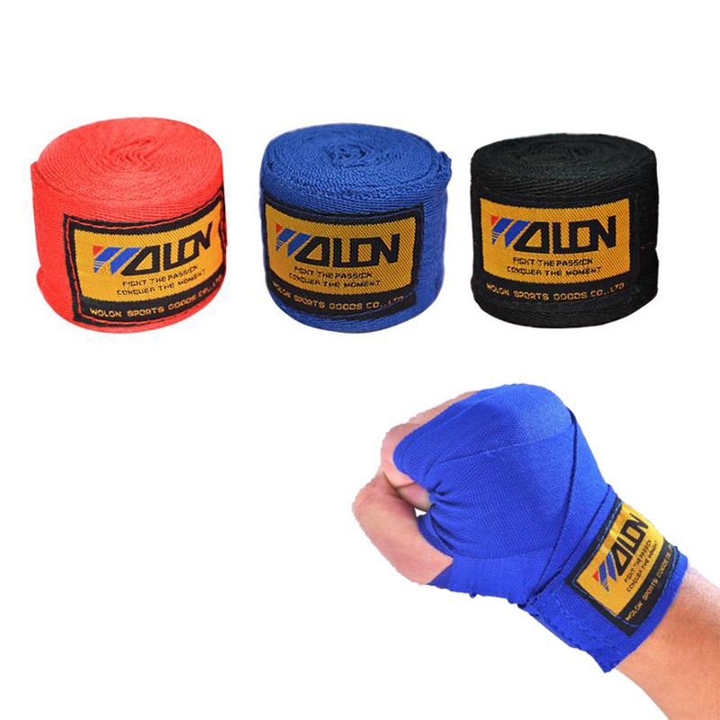 🎁 Băng quấn tay giá rẻ wolon ⚡FREE SHIP⚡ Băng đa boxing [ HOT ]