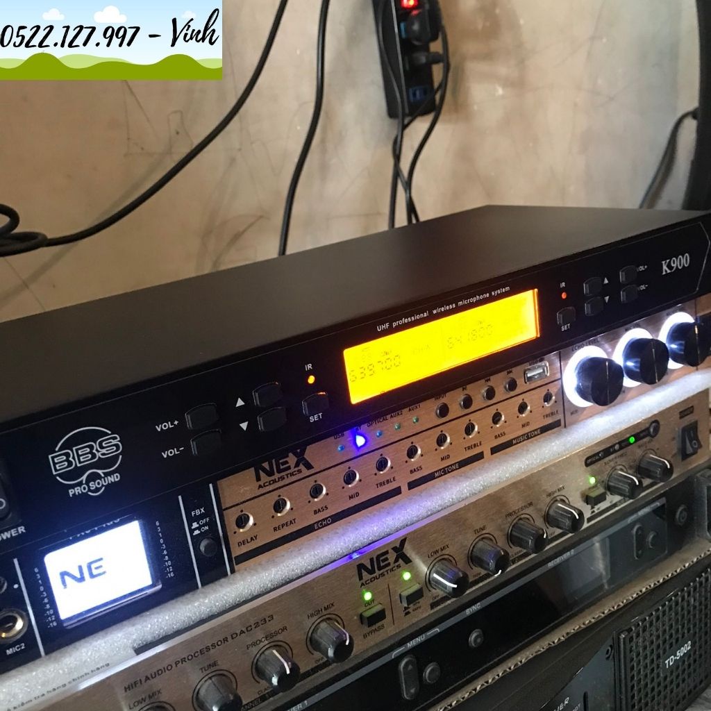 Micro không dây BBS K900  năm 2022 - Gia Khang Shop