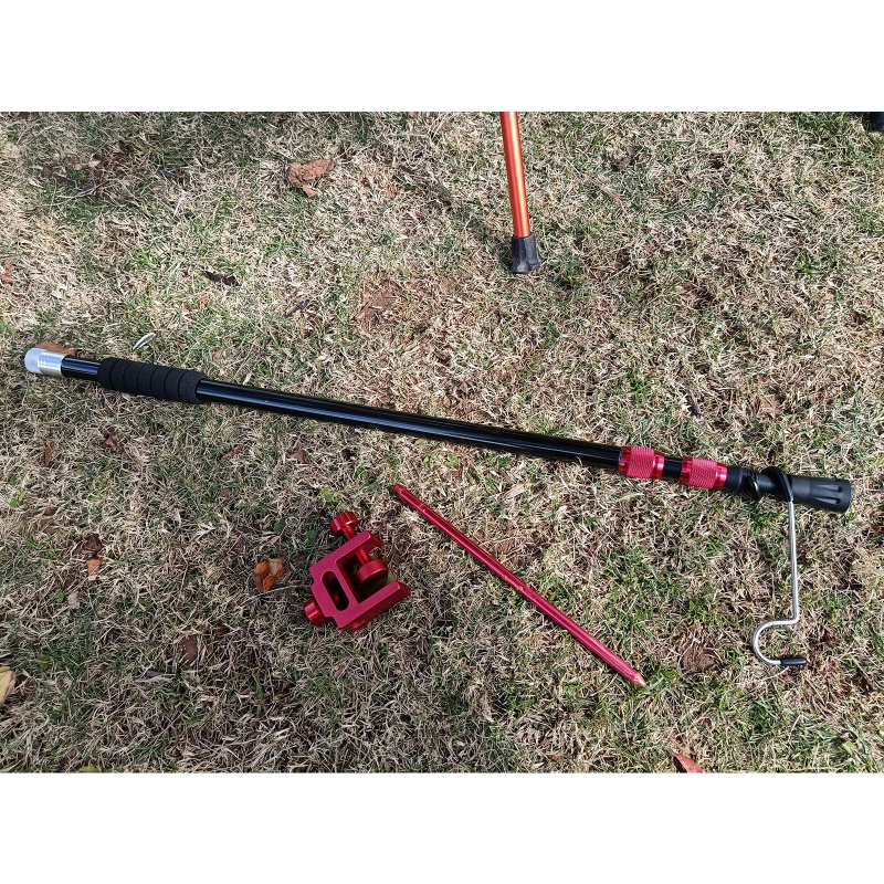 Giá Đỡ Đèn Lồng Bằng Hợp Kim Nhôm Gọn Nhẹ Có Thể Điều Chỉnh Độ Cao