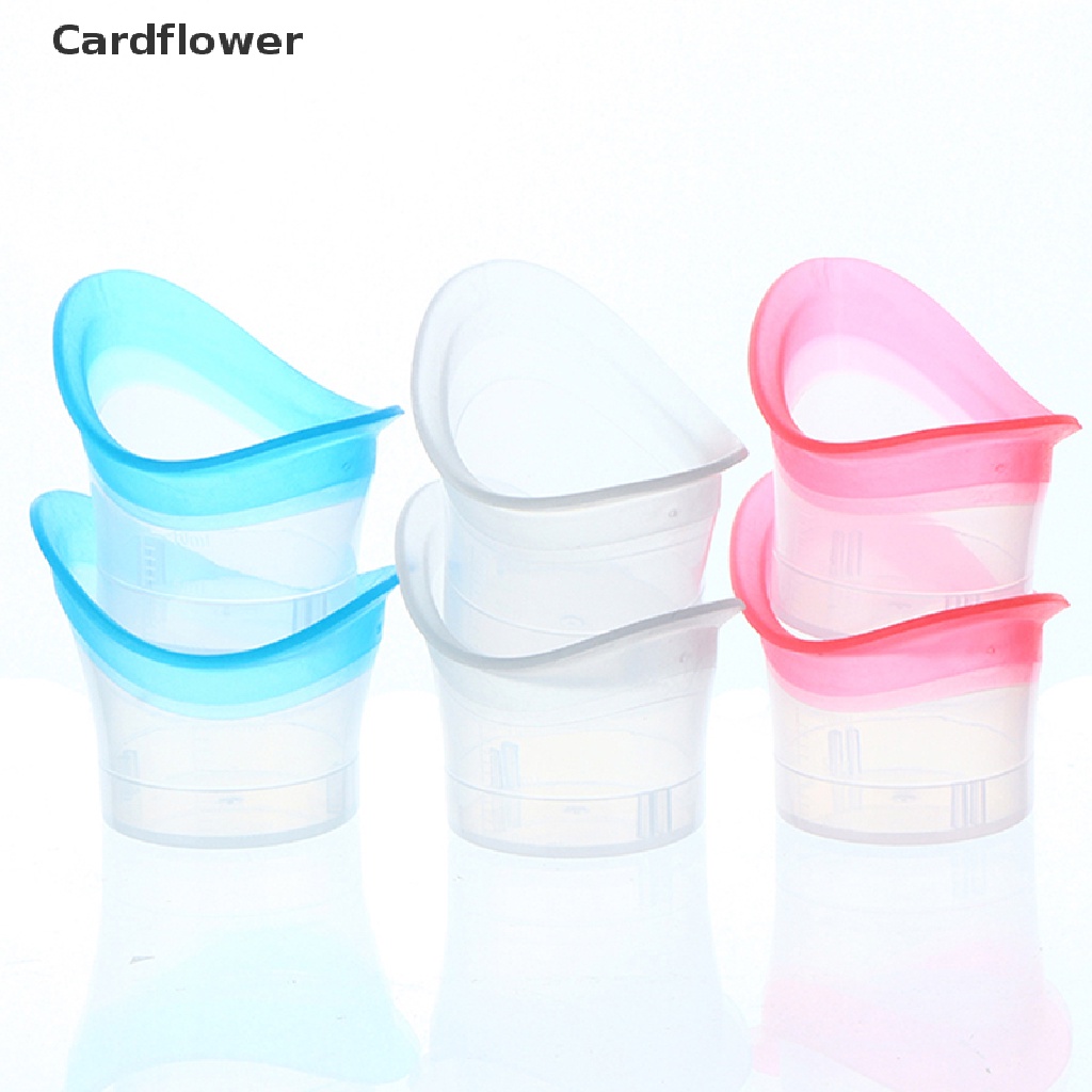 &lt; Cardflower &gt; Bộ 2 Cốc Rửa Mắt Bằng Silicon Mềm Có Thể Tái Sử Dụng Để Tắm Rửa Mắt