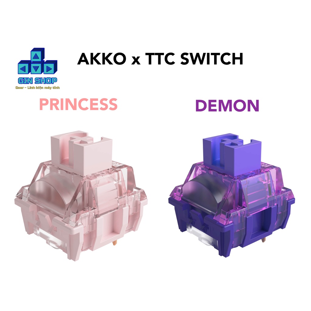 [Chính hãng] Switch AKKO thay bàn phím cơ CS switch ( 45 sw ) & TTC switch ( 10 sw )