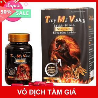 Truy Mã Vương – Hỗ trợ tăng cường sinh lý nam, bổ thận tráng dương, ngăn xuất tinh sớm (60 viên)