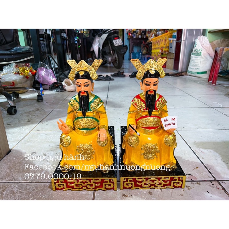 Tôn tượng: Nam Tào- Bắc Đẩu