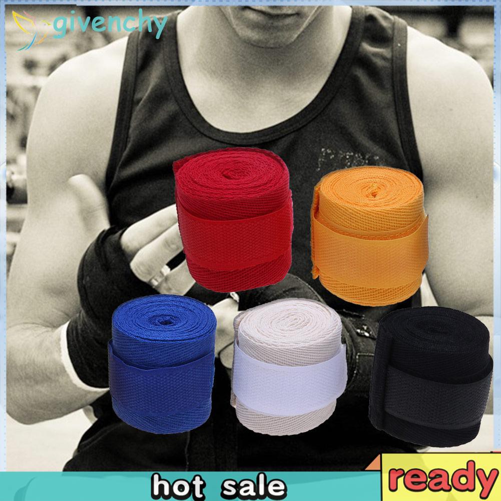 Đai Quấn Bảo Vệ Cổ Tay Khi Tập Boxing/ Muay Thái/Taekwondo/MMA Thể Thao Bằng Vải Cotton