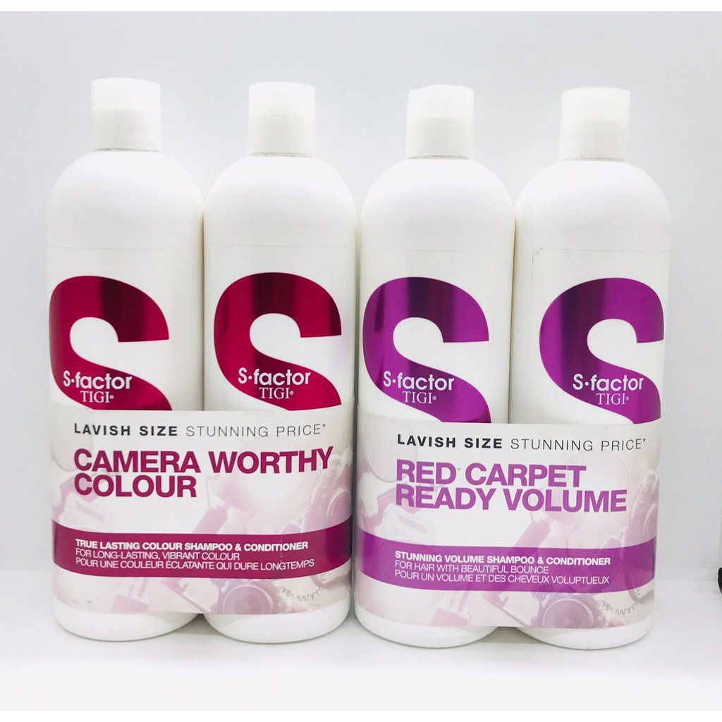 [CẶP GỘI XẢ] ĐỦ MÃ TIGI BED HEAD 4 CẤP ĐỘ TIGI CAT WALK S FACTOR PHỤC HỒI TÓC HƯ TỔN SUÔN MƯỢT TÓC CỰC THƠM HÀNG CHUẨN