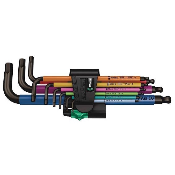 Bộ Lục Giác Wera 073593 Đầu Bi 9 Chi Tiết - 073593_G7tools Hà Nội_