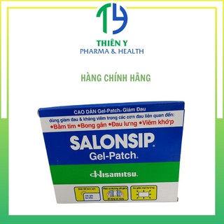 Salonsip Gel-Patch, cao dán lạnh, giảm đau hiệu quả - Thiên Y Pharmacy