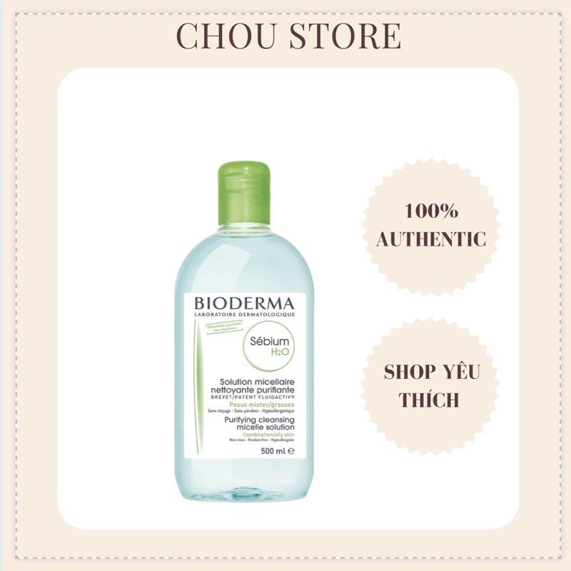Nước Tẩy Trang Bioderma - Hàng Pháp Date Dài, Cho Da Dầu Mụn, Nhạy Cảm 500ml | BigBuy360 - bigbuy360.vn